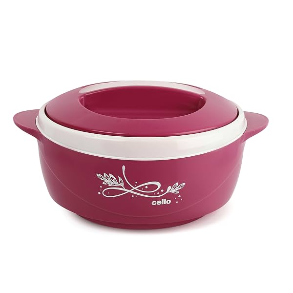 Cello Sapphire Insulated Casserole 1250ml Pink
