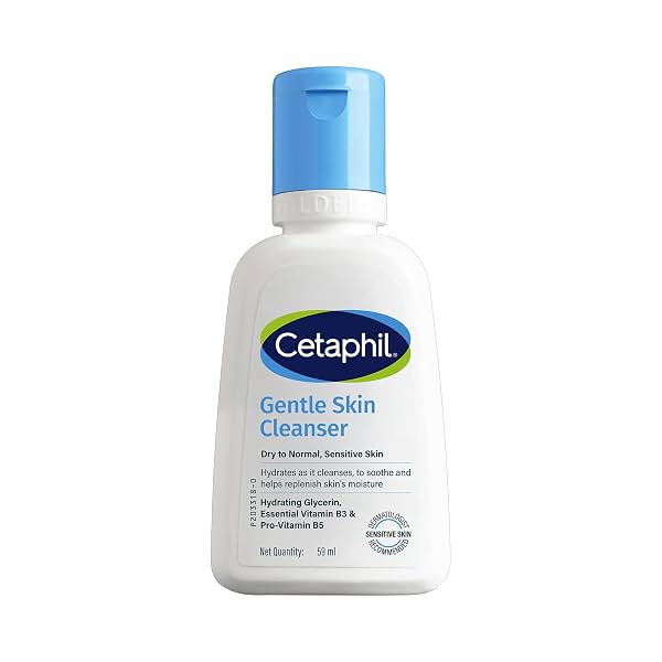 Cetaphil Gentle Skin Hydrating Face Wash 59ml, Paraben Free