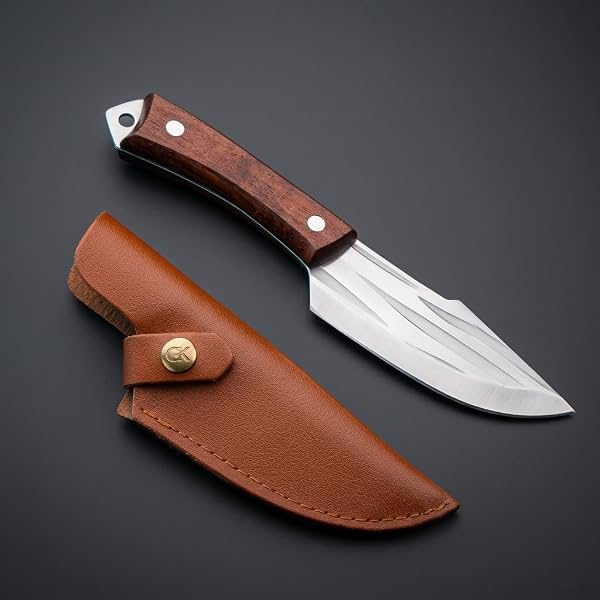 Chef Knife with Leather Sheath