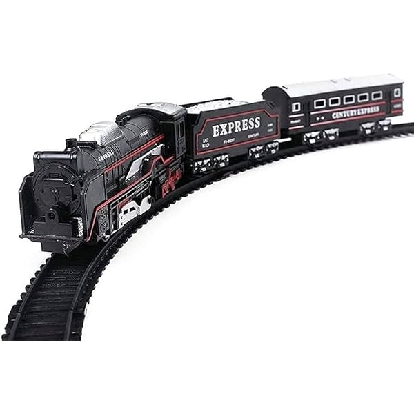 Classic Electric Style Toy Train Set with Track
