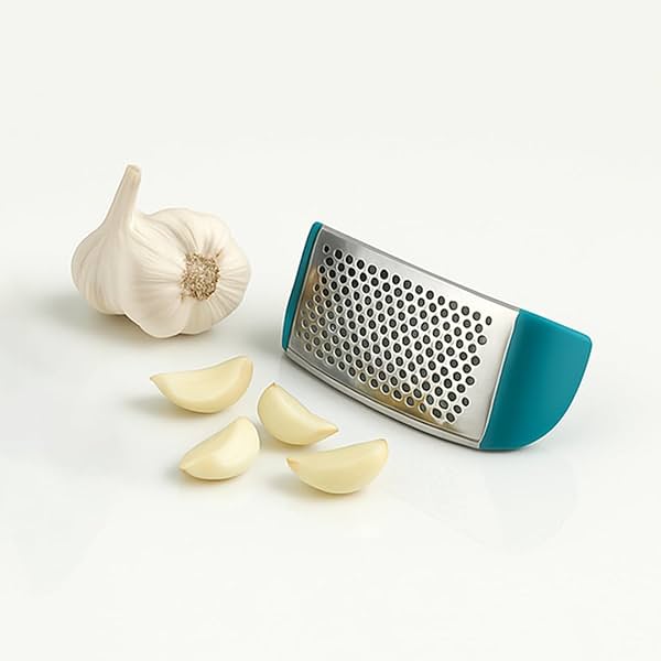 Clazkit Kitchen Stainless Steel Garlic Crusher