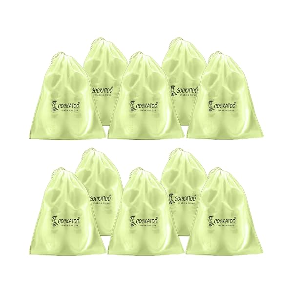 Cockatoo Travel Shoe Storage Bag (Pack of 10)