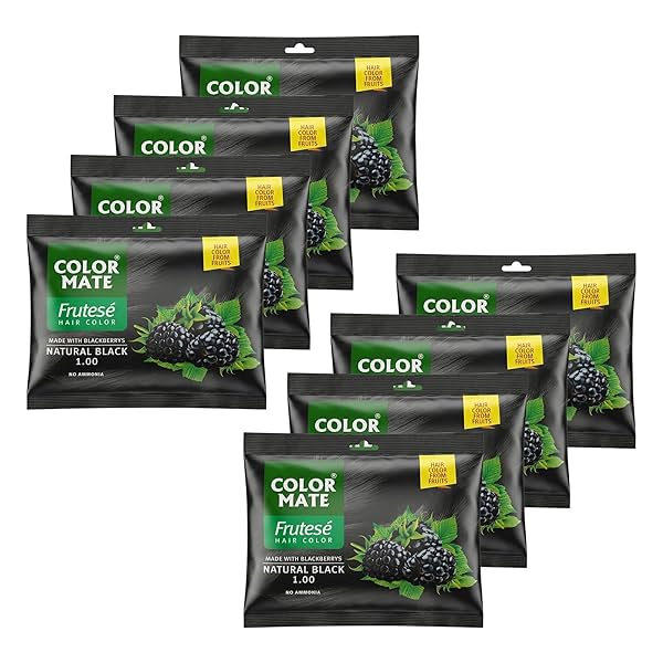 Color Mate Frutese Hair Color (40ml X Pack of 8)
