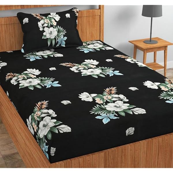 Cotton 210 tc Flat Single | Diwan | Single Mattress Coat Bed Bedsheets