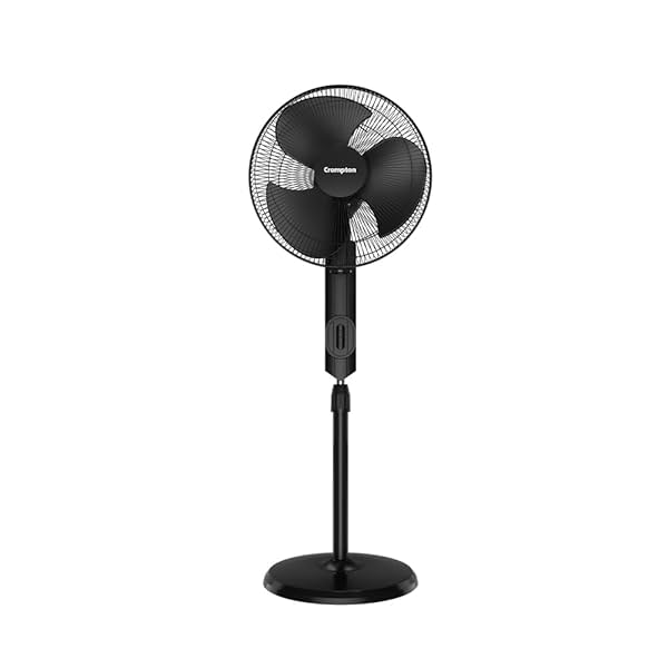 Crompton HISPEED Torpedo EX 400 mm Pedestal Fan | 2100 RPM | Easy Neck Tilt Mechanism | Superior Air Delivery | 