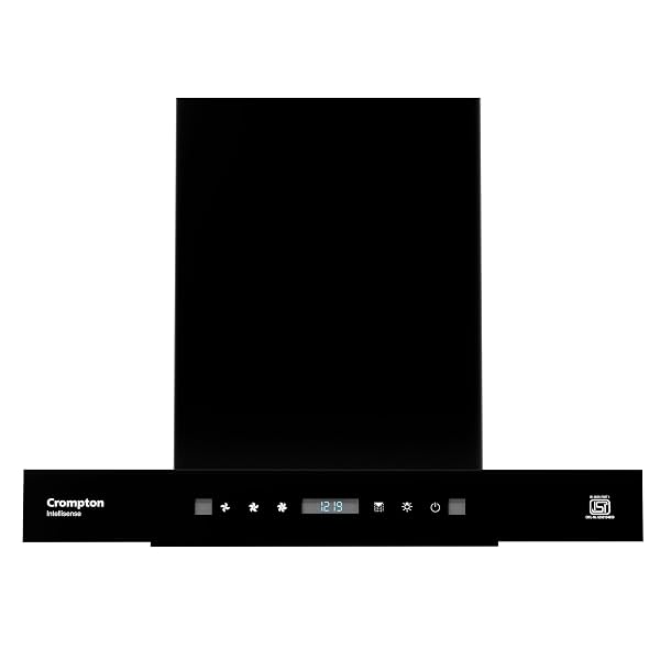 Crompton Intelli Sense 1470m3/hr 60cm Box Kitchen Chimney| Filterless Autoclean