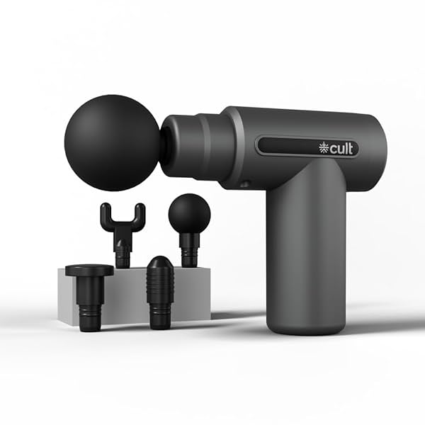 Cult Impact Deep tissue massage gun 3000mAh battery 6-speed intensity