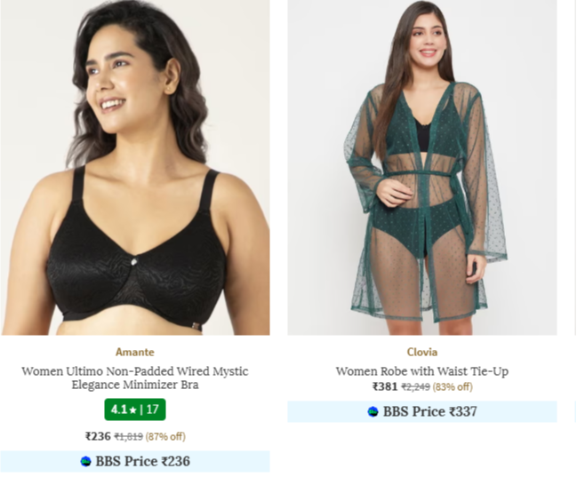D2C Fashion at minimum 77% Discount
