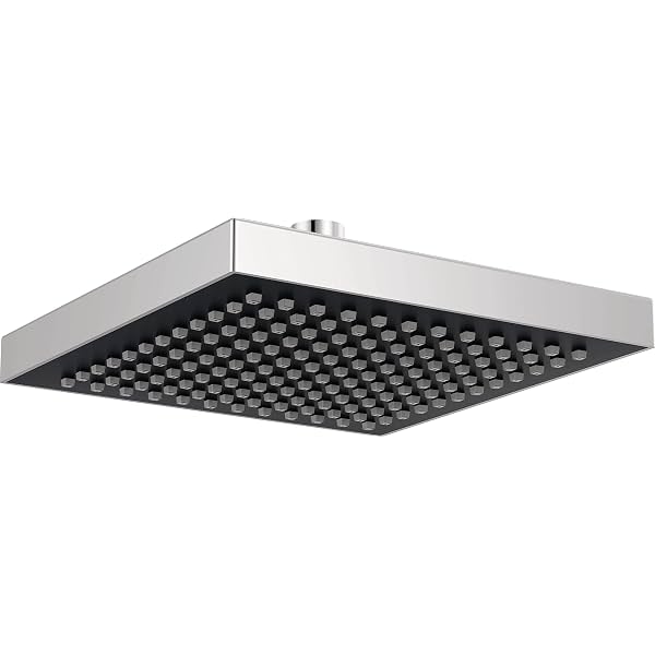 DELTA FAUCET | 8” Square Raincan Shower Head| Touch-Clean Technology