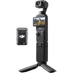 DJI Osmo Pocket 3 Creator Combo Vlogging Camera with 1'' CMOS & 4K/120fps Video