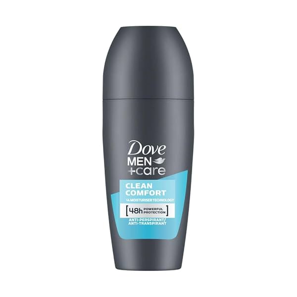 DOVE MEN+CARE CLEAN COMFORT ANTI-PERSPIRANT ROLL ON 50 ML