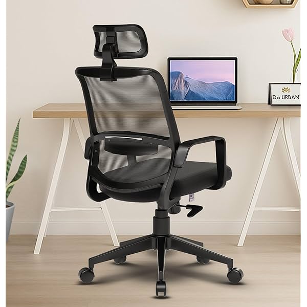 Da URBAN® Dysen Office Chair, High Back Mesh Ergonomic Home Office Desk Chair with 1 Year Warranty,Tilt Lock Mechanism (
