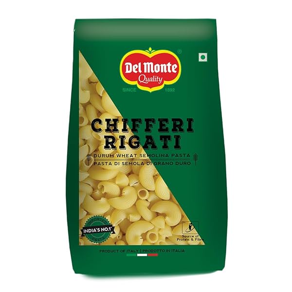 Del Monte Chifferi Rigati Pasta Pouch 1000 g