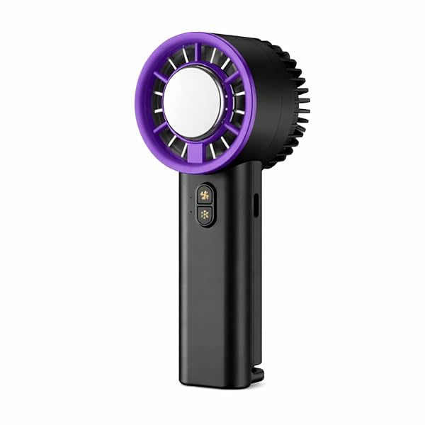 Desidiya® Portable Hand Fan | 1800mAh Rechargeable Battery | Digital Display