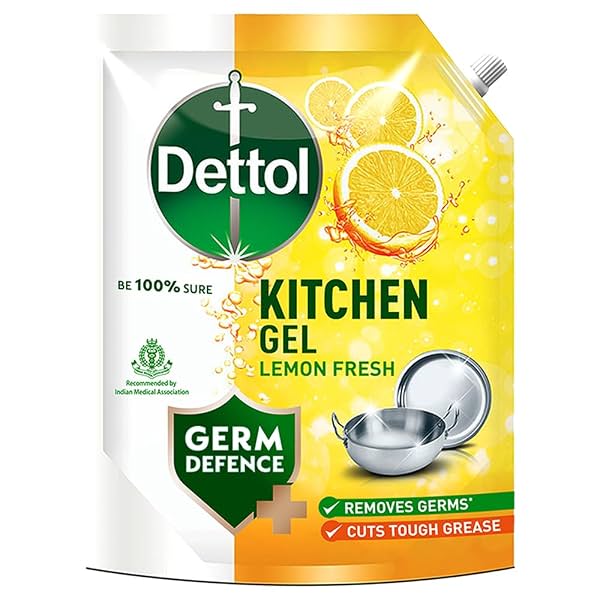 Dettol Dishwash liquid and Kitchen Gel 1500ml