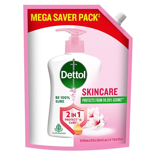 Dettol Liquid Handwash Refill – Skincare Hand Wash- 1350ml | pH Balanced