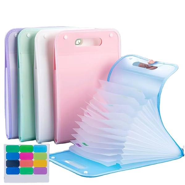 Document Organizer Folio – Multipurpose Document Holder for Birth Certificate