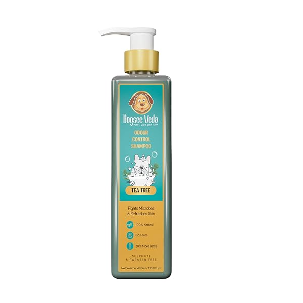 Dogsee Veda Odour Control Tea Tree Dog Shampoo 400ml