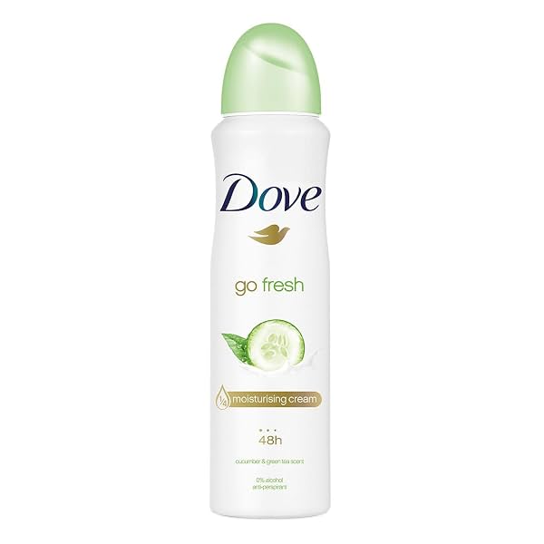 Dove Antiperspirant Cucumber & Green Tea Deodorant, 150ml