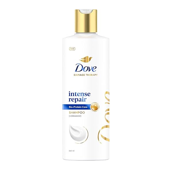 Dove Intense Repair Shampoo 340 ml || Repairs Dry and Damaged Hair