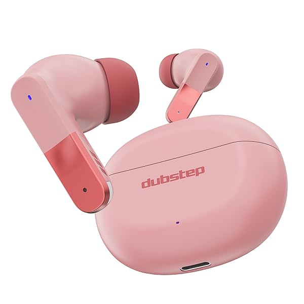 Dubstep Buzz X12 Wireless Earbuds Pink
