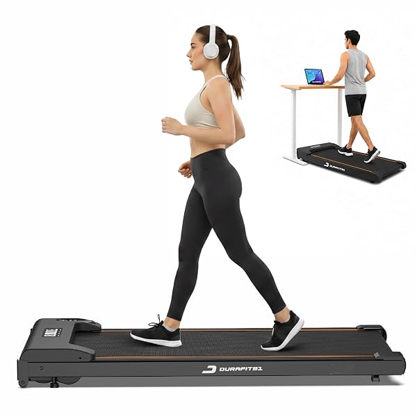 Durafit Dash Lite 2.5HP BLDC Motor Walkpad Treadmill