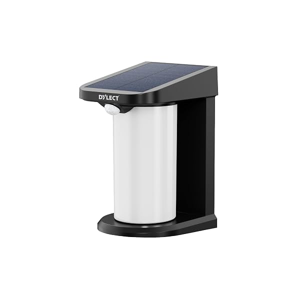 Dylect Luxe Solar Motion Sensor Light (IP54 Waterproof, 6500K)