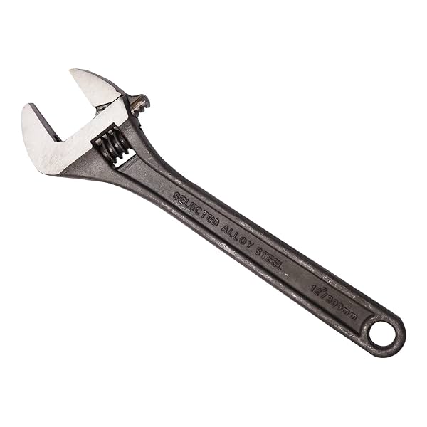 Eastman 200mm Adjustable Wrench Fully Hardened Plumbing Tool