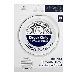 Electrolux 7.5Kg Vented Dryer Reverse Tumbling Smart Sensors Colour Care