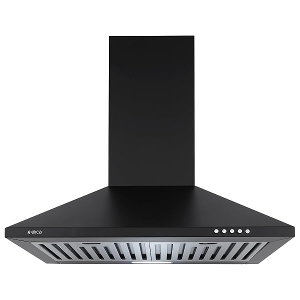 Elica 60cm 900 m3/hr Baffle Filter Kitchen Chimney with 5 Years WARR on Motor