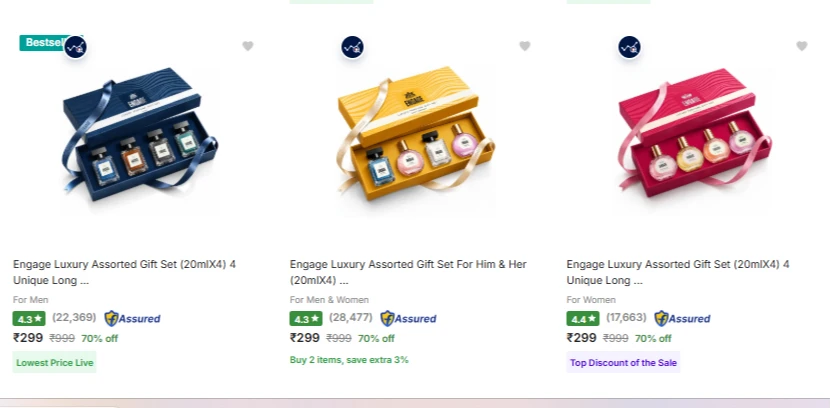 Engage Eau De Parfum at minimum 70% Discount