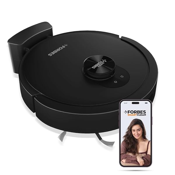 Eureka Forbes SmartClean Home Mapping Turbo 7000Pa HyperSuction Robotic Vacuum Cleaner