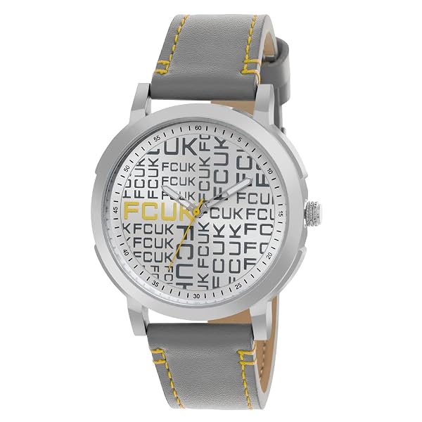 FCUK Analog Silver Dial Watch for Men - FK00013D