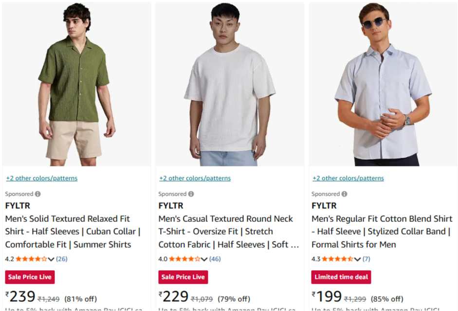 FYLTR at minimum 70% Discount