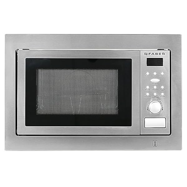 Faber 25L Microwave Oven Grill,Convection, Defrost 10 Auto Menus