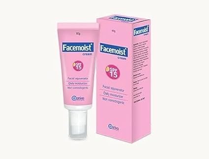 Facemoist Cream SPF 15 Daily Moisturizer with sunscreen