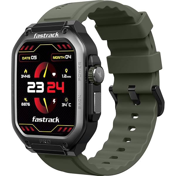 Fastrack Active Pro Rugged Smartwatch with 1.85" AMOLED Display