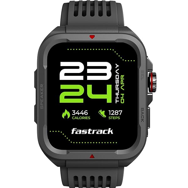 Fastrack Active Rugged Smartwatch with 1.83" UltraVU HD Display|SingleSync BT