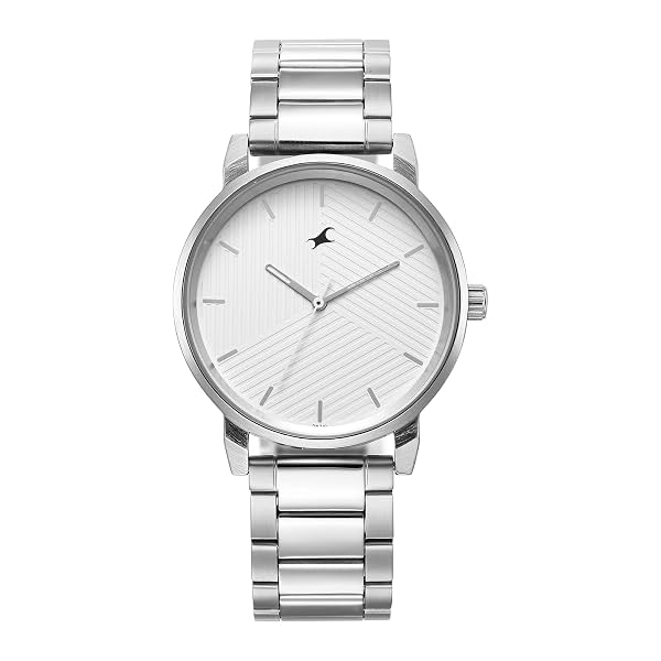 Fastrack Stunners Quartz Analog Silver Strap Watch