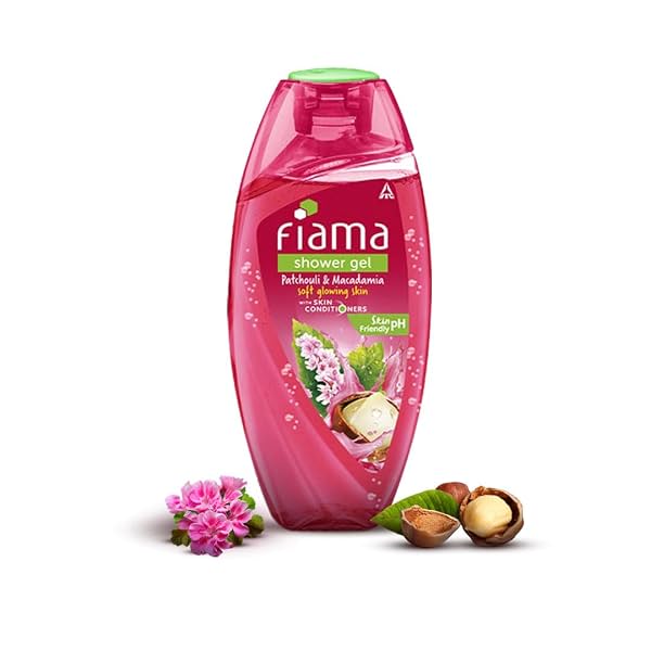 Fiama Body Wash Shower Gel Patchouli & Macadamia, 250ml