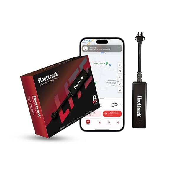 Fleettrack 4G Lite GPS Tracking Device for Car and Bike