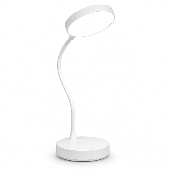 Flexible LED Desk Study Table Lamp with Touch Control & Phone Holder