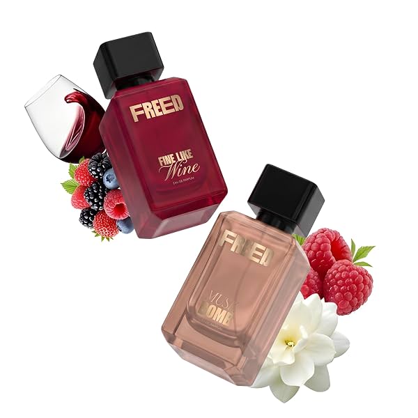 Freed Fine Like Wine & Musk Bomb Perfume 80ml X2