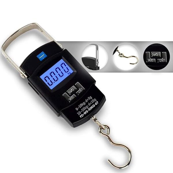 FreshDcart Heavy Duty Portable Digital Hook Weighing Scale 10kg-50kg
