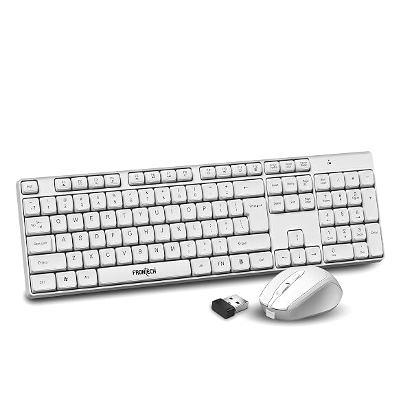 Frontech KB-0031 Wireless Keyboard and Mouse Combo