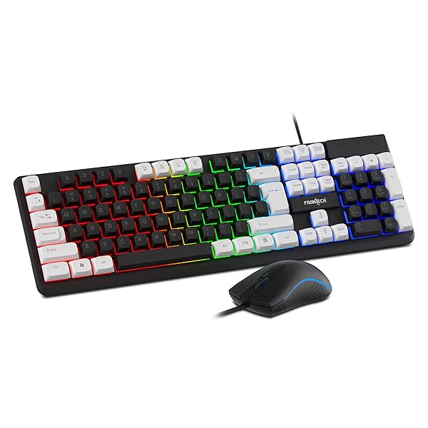 Frontech Quantum Striker Gaming Combo Keyboard with Optical Mouse