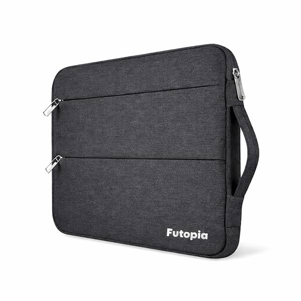 Futopia Laptop Sleeve Bag 15.6 Inch with Handle | Zipper Pockets