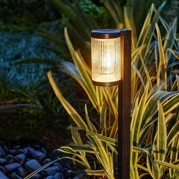 GIGAWATTS GW-233 Solar Pathway Lights 800mAh Battery Filament Bulb BIS Approved