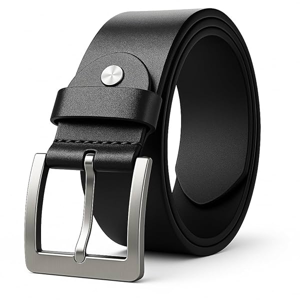 GIOLYNN Men's Genuine Leather Belt for Men