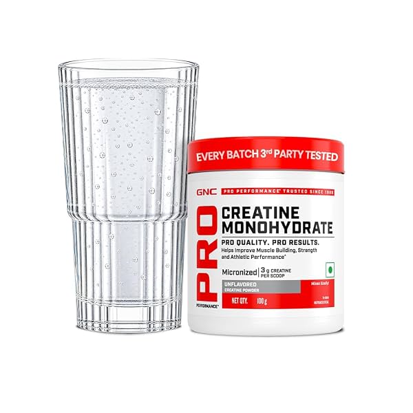 GNC Creatine Monohydrate PRO Performance Powder | 3g, Micronized | 100g